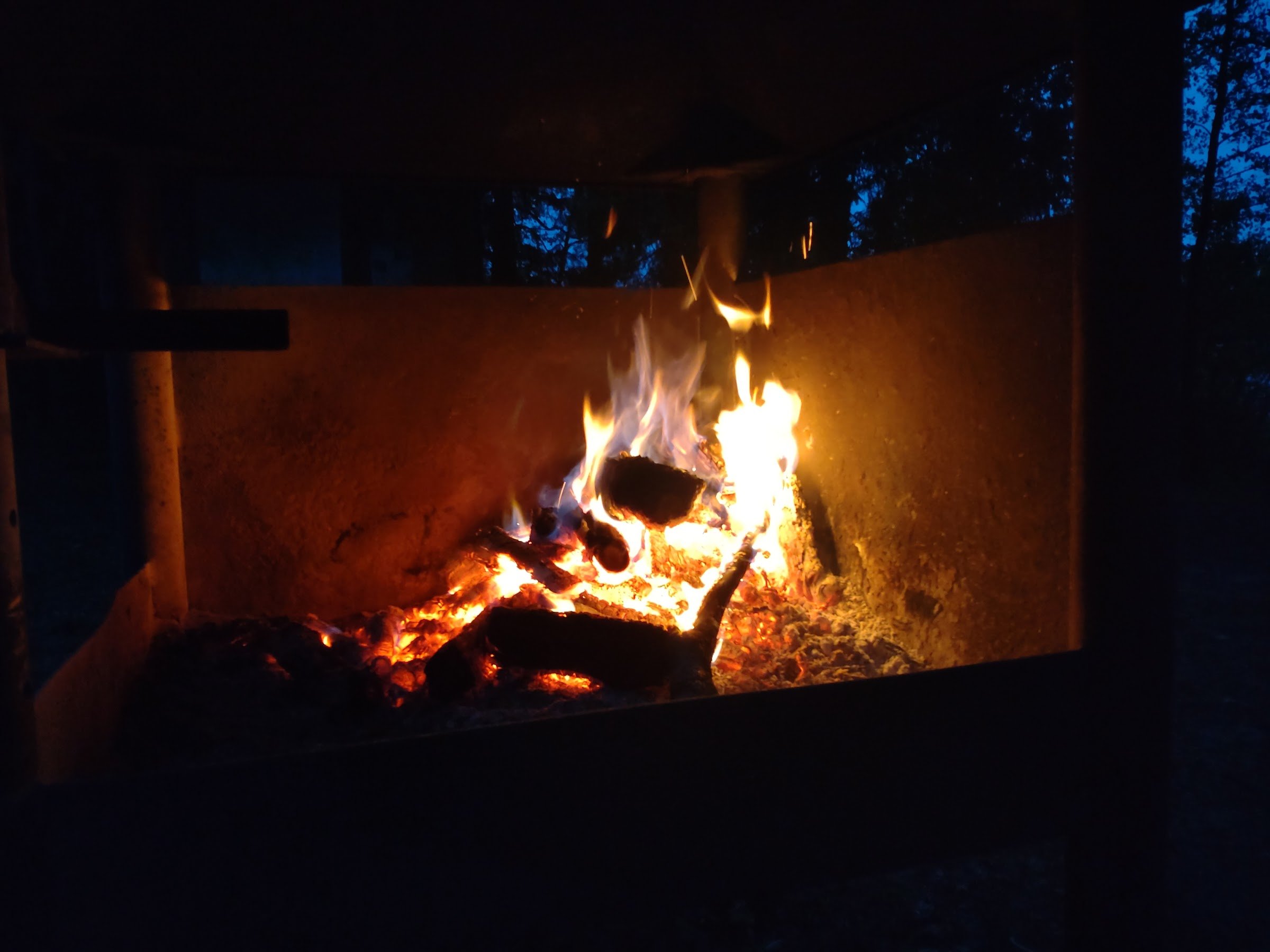 RMK Kaiu järve lõkkekoht